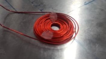 Flat circular coil